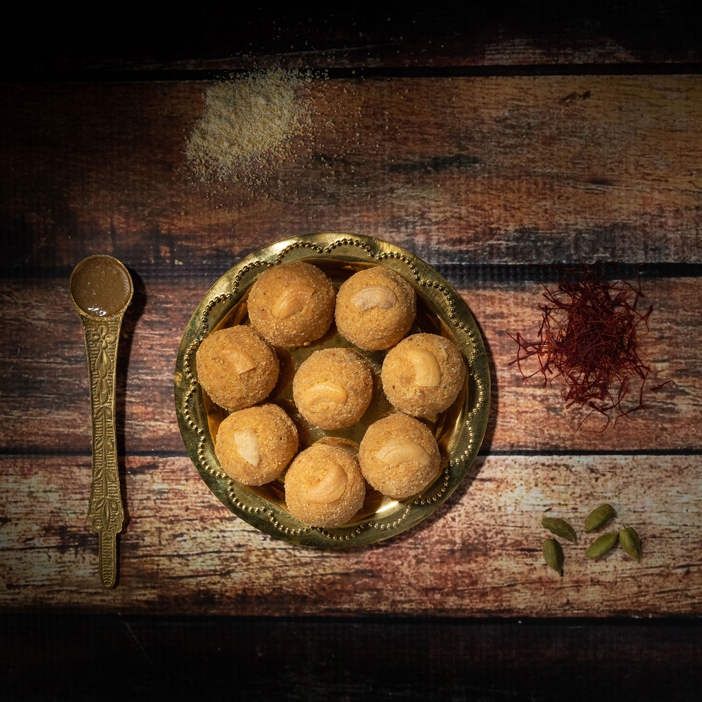 Vegan Besan laddu